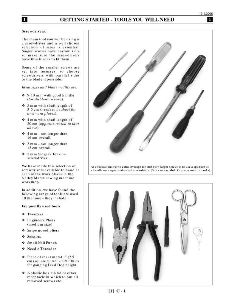 Essential Screwdriver Guide for Workshops | PDF | Screw | Tools