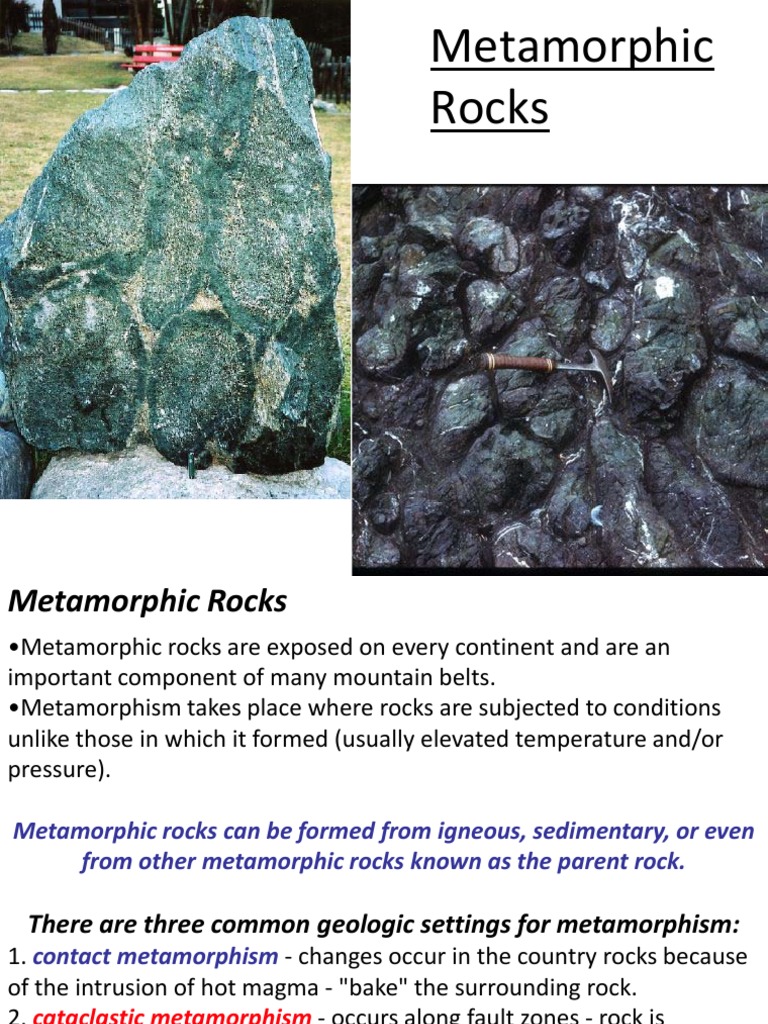 6 Metamorphic Rocks Rock (Geology) Structure Of The Earth