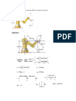 Calcular El Momento Mo de La Fuerza en Mathcad