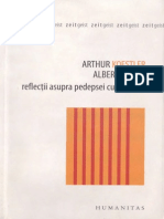 Arthur Koestler, Albert Camus - Reflectii Asupra Pedepsei Cu Moartea