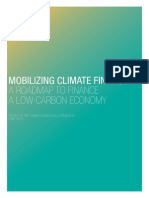 Mobilizing Climate Finance: A Roadmap To Finance A Low-Carbon Economy
