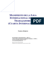 1985-07-Xx - Manifiesto de La Liga Internacional de Los Trabajadores