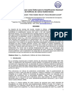 Qu Vs30 Se Debe Usar Como Ndice Para La Amplificaci n S Smica. E