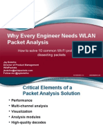 Why Every Engineer Needs WLAN Packet Analysis: How To Solve 10 Common Wi-Fi Problems by Dissecting Packets