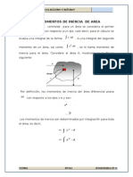 Momentos de Inercia de Area