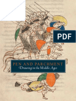 Pen and Parchment Drawing in The Middle Ages