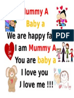 mummy A baby a