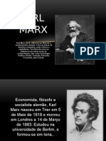 Slides vida e obra Karl Marx