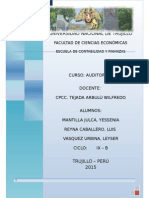 GRUPO 3 - Plan Programa Propuesta Carta y Contrato de Auditoria