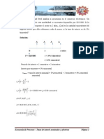 Economia de Procesos - Tasa de Interes Nominales y Efectivas