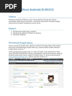 Aplikasi Android M-Resto