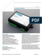 D6000 Serial Data Sheet