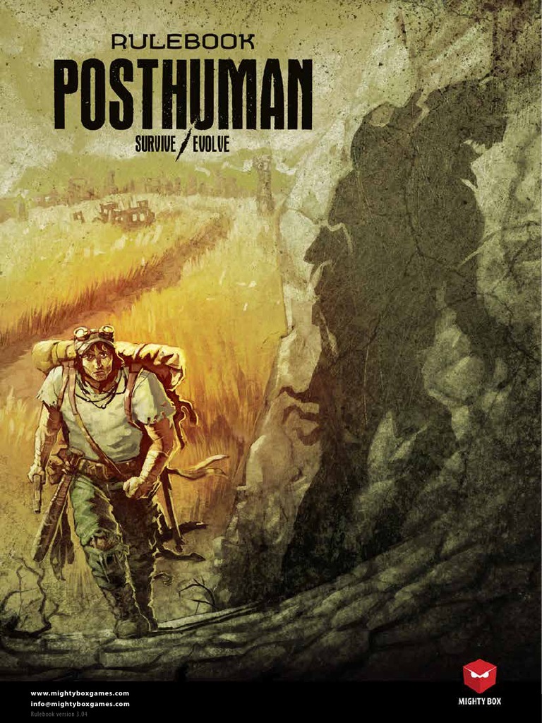 Posthuman Board Game Rulebook | PDF | Dice | Mutation