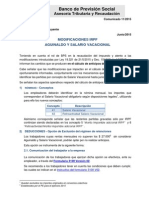 2015 - Comunicado 11 - Modificaciones IRPF Julio 2015