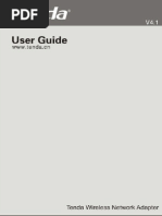  Tenda Wireless Network Adapter User Guide