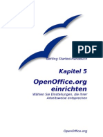 OpenOffice - Handbuch - Kapitel 5