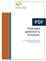 Guía para Gestionar Su Formación