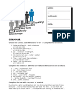 Simulare Examen Intensiv Engleza