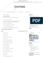 Catia Innovations - Keyboard Shortcuts PDF