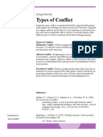 Types of Conflict Handout