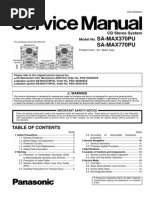 Download SERVICE MANUAL MAX 770 by Felipe L-m SN269505311 doc pdf