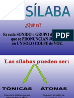 Tema 01 La Silaba
