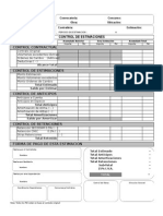 Control de Estimaciones