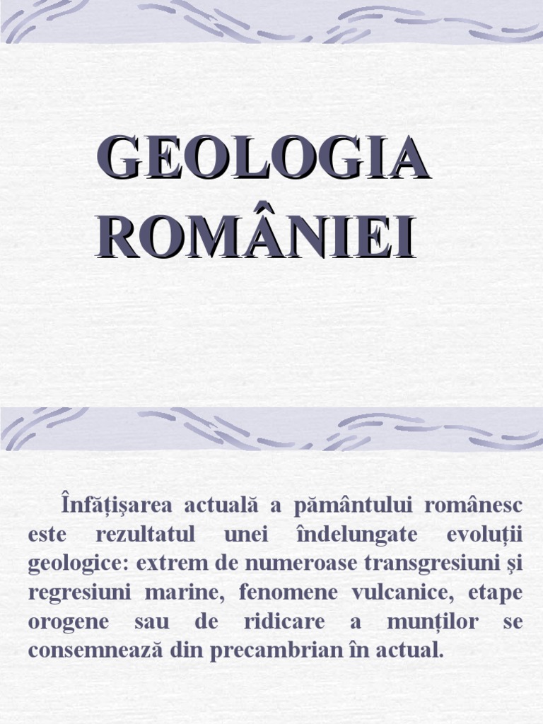 GEOLOGIA ROMANIEI MUTIHAC PDF