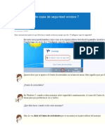 Configuración de Copia de Seguridad Window 7