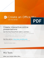 Create An Office Mix