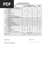 JSU Peperiksaan Akhir Tahun KHB Tingkatan 1 2014