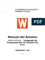 Lenguaje de Programacion Visual Fox Pro