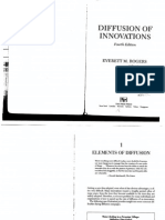 Everett m Rogers Diffusion of Innovations Quarta Edição