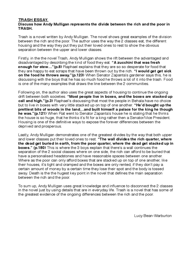 Thesis topics on waste management picture