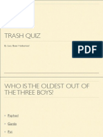 Trash Quiz