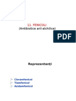 (Antibiotice Aril-Alchilice) : 11. Fenicoli