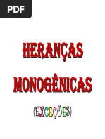 Heranças monogênicas