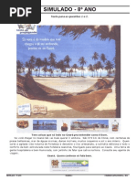 Prova.simulado.padrao.enem.8ano.4bim 2013