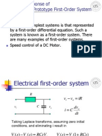 B_lecture7 Time Responses of Prototype Systems Automatic control System
