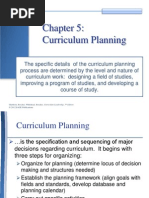 Curriculum Leadership Chapter 5