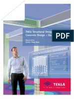 Tekla Structural Designer Quick Start Guide for Concrete