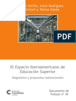 El espacio iberoamericano de educación superior