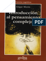 Edgar Morin - Introducción Al Pensamiento Complejo PDF