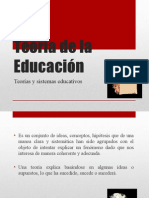 Teoría de La Educación 2015eeee (Copia de NXPowerLite)
