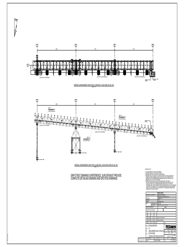 Tekla Structures General Arrangement Drawings | PDF | Science ...
