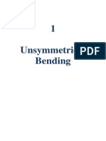 01 - MECH3001Y - Unsymmetrical - Bending