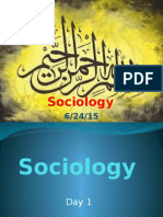 Sociology