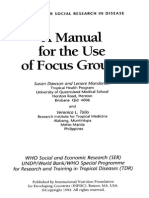 Manual Para Focus Group Ingles