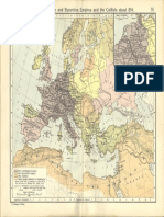 The Carolingian and Byzantine Empires and The Califate About 814.