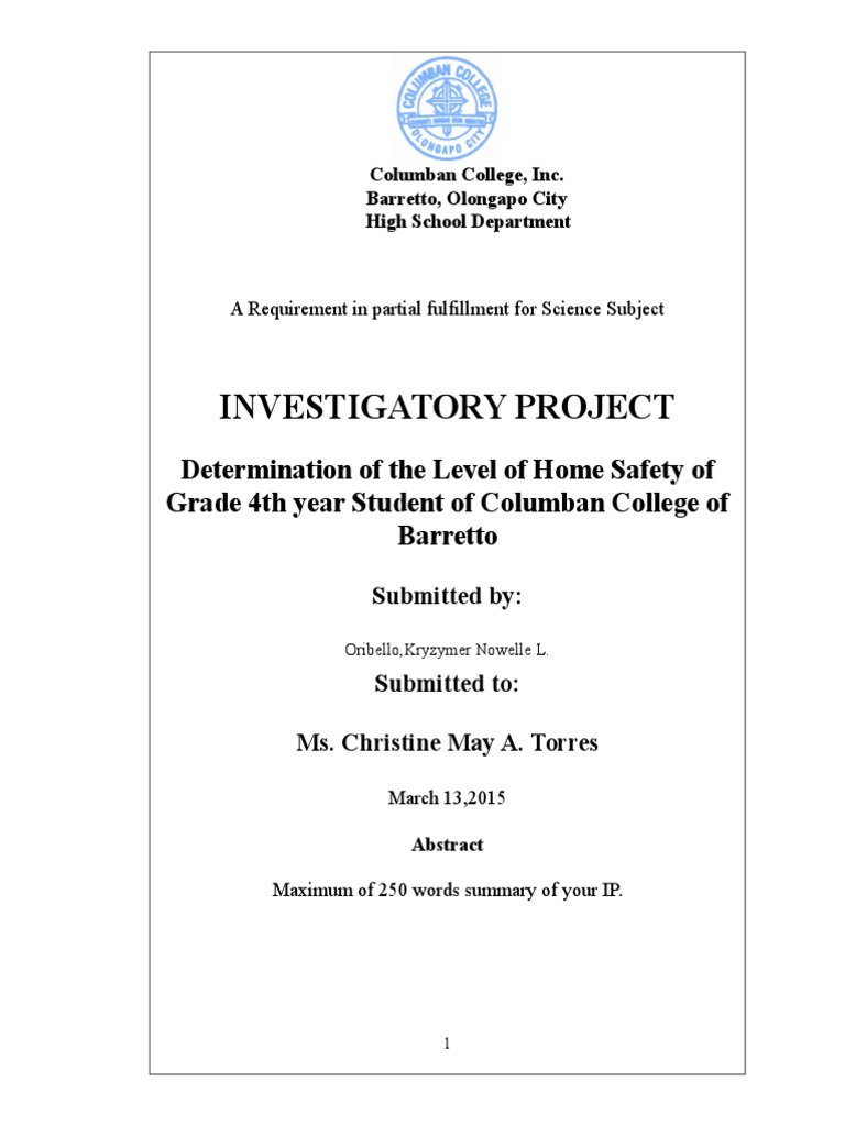 Investigatory Project Format PDF Hydroponics Manure